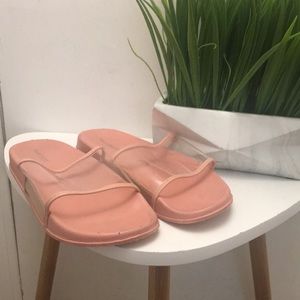 JcPenny Transparent Pink Slides
